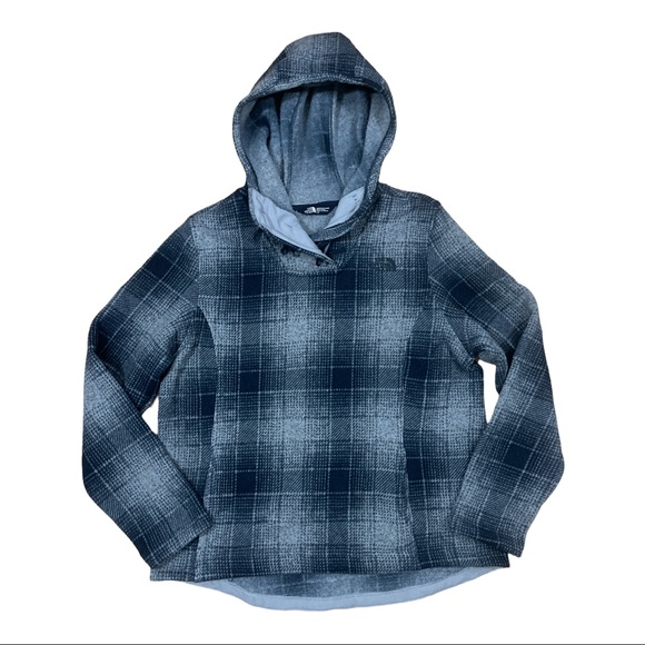 the north face plaid hoodie
